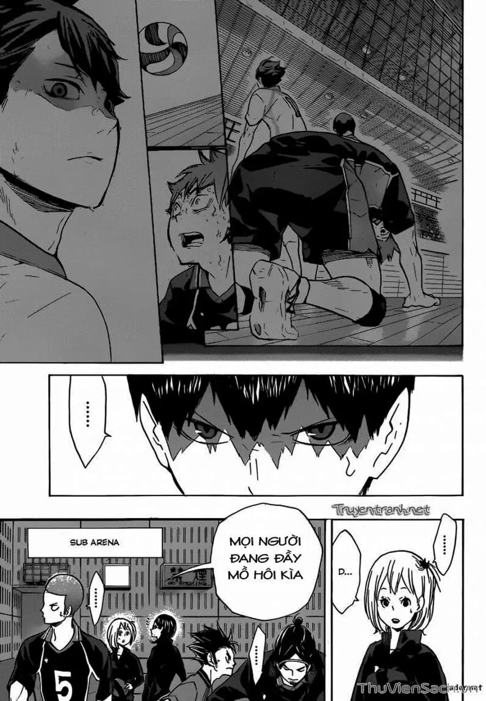 Truyện Tranh Vua Bóng Chuyền Haikyuu trang 6