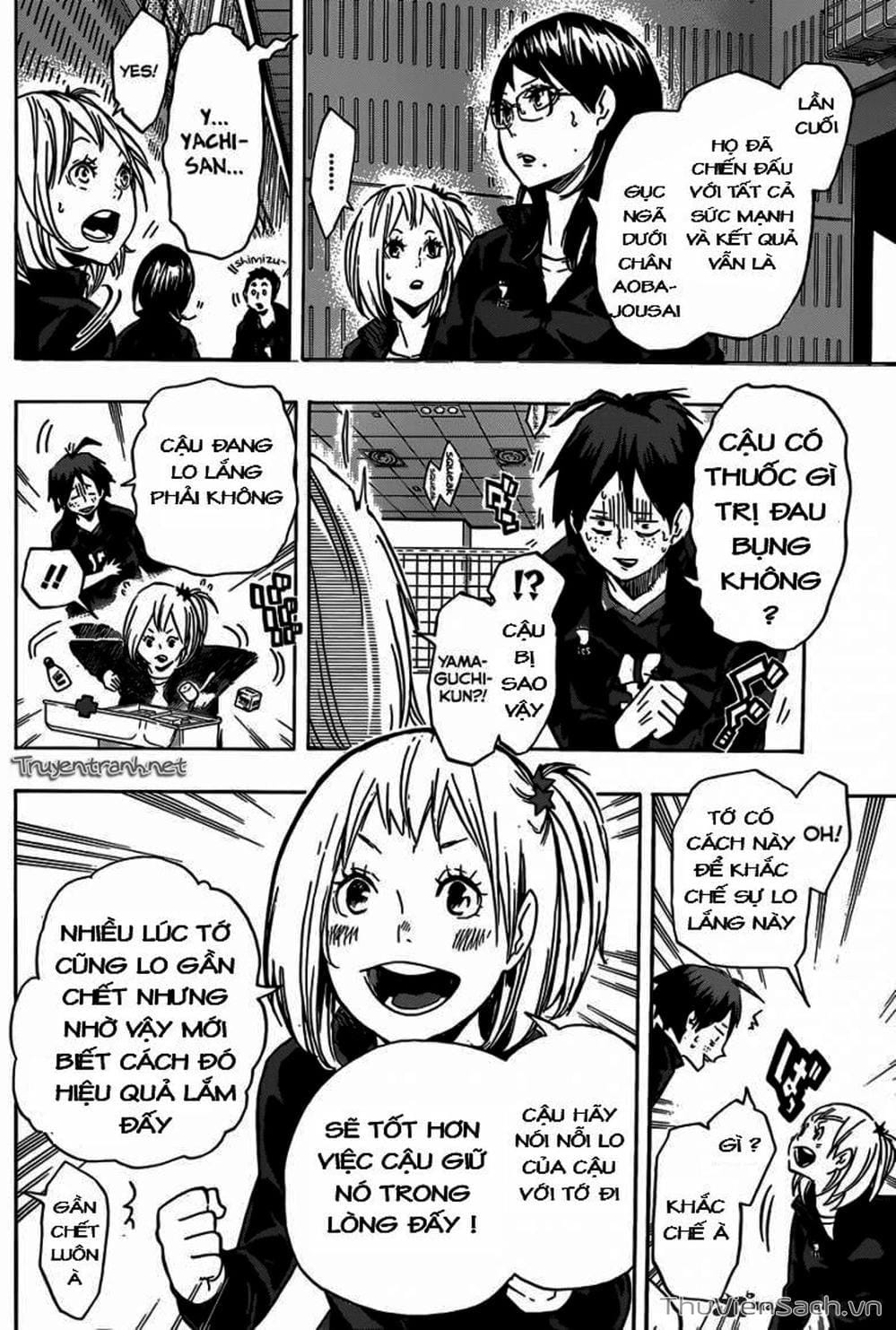 Truyện Tranh Vua Bóng Chuyền Haikyuu trang 6