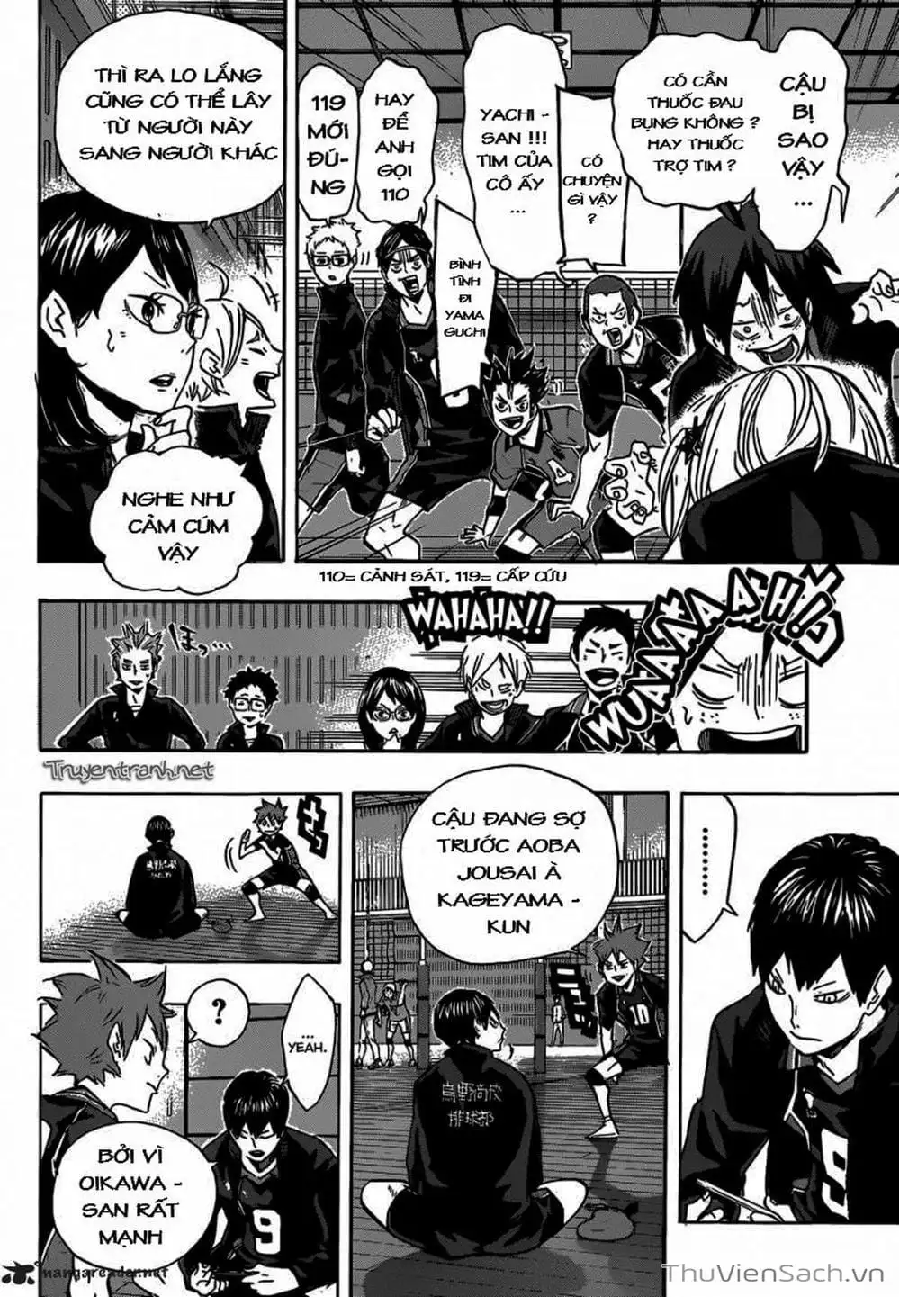 Truyện Tranh Vua Bóng Chuyền Haikyuu trang 6