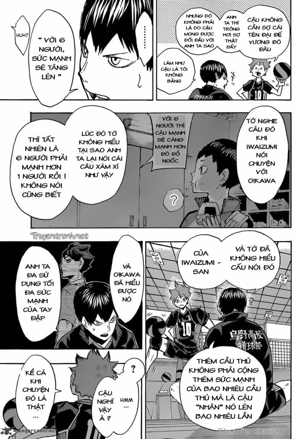 Truyện Tranh Vua Bóng Chuyền Haikyuu trang 6