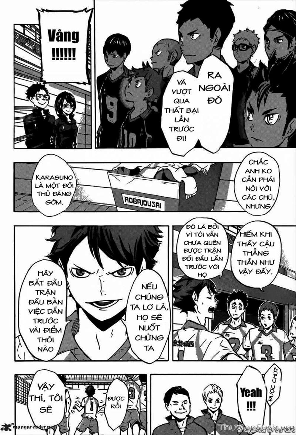 Truyện Tranh Vua Bóng Chuyền Haikyuu trang 6