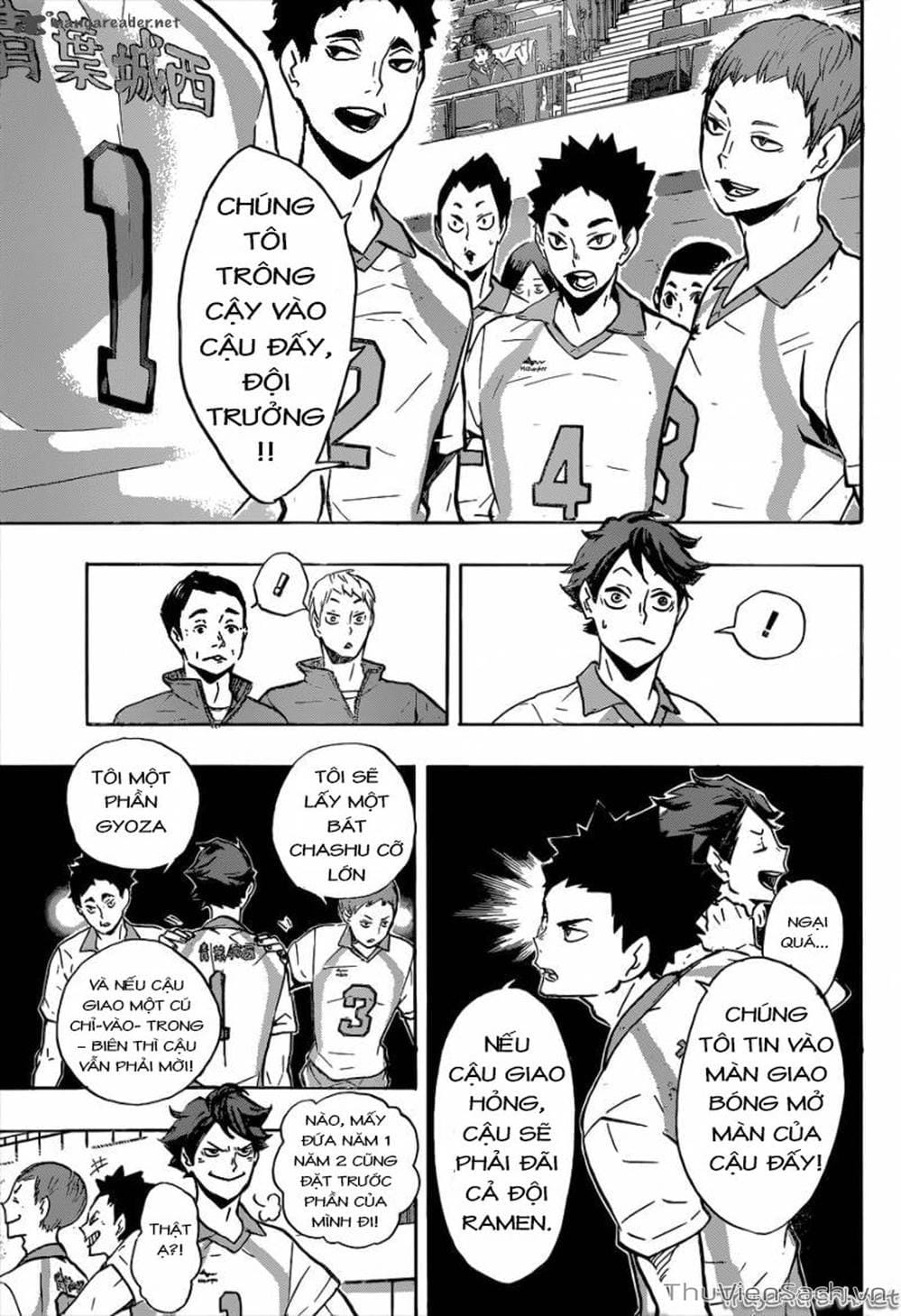 Truyện Tranh Vua Bóng Chuyền Haikyuu trang 6