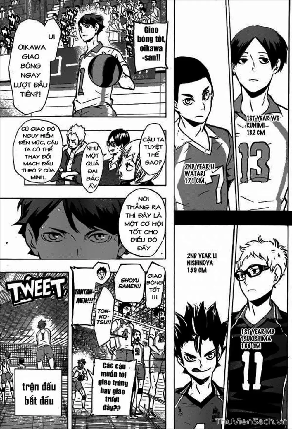Truyện Tranh Vua Bóng Chuyền Haikyuu trang 6
