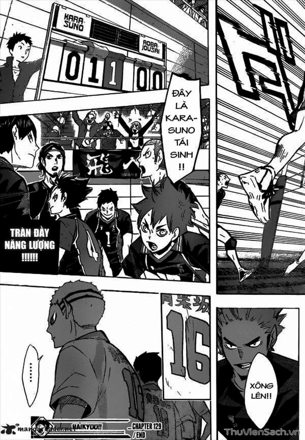 Truyện Tranh Vua Bóng Chuyền Haikyuu trang 6