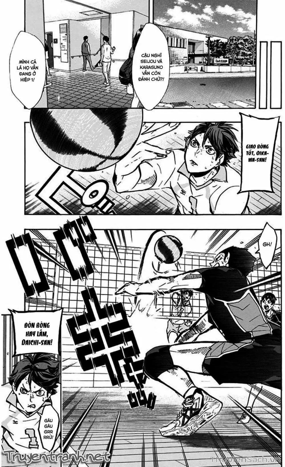 Truyện Tranh Vua Bóng Chuyền Haikyuu trang 6