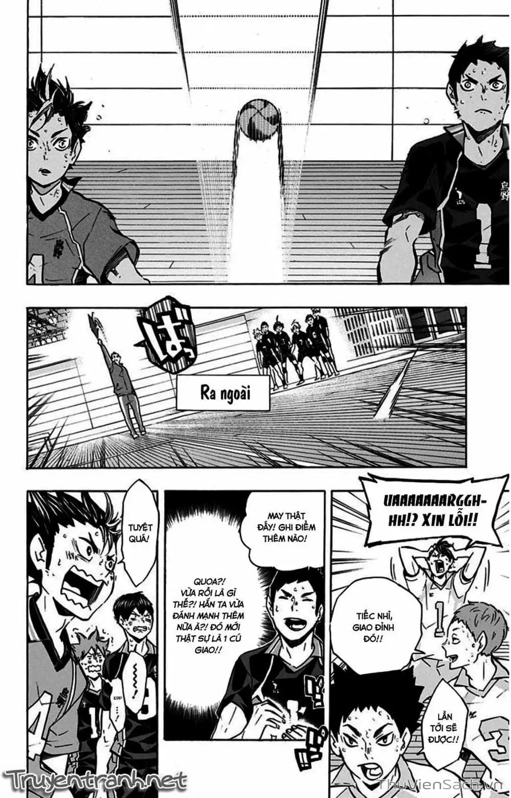 Truyện Tranh Vua Bóng Chuyền Haikyuu trang 6