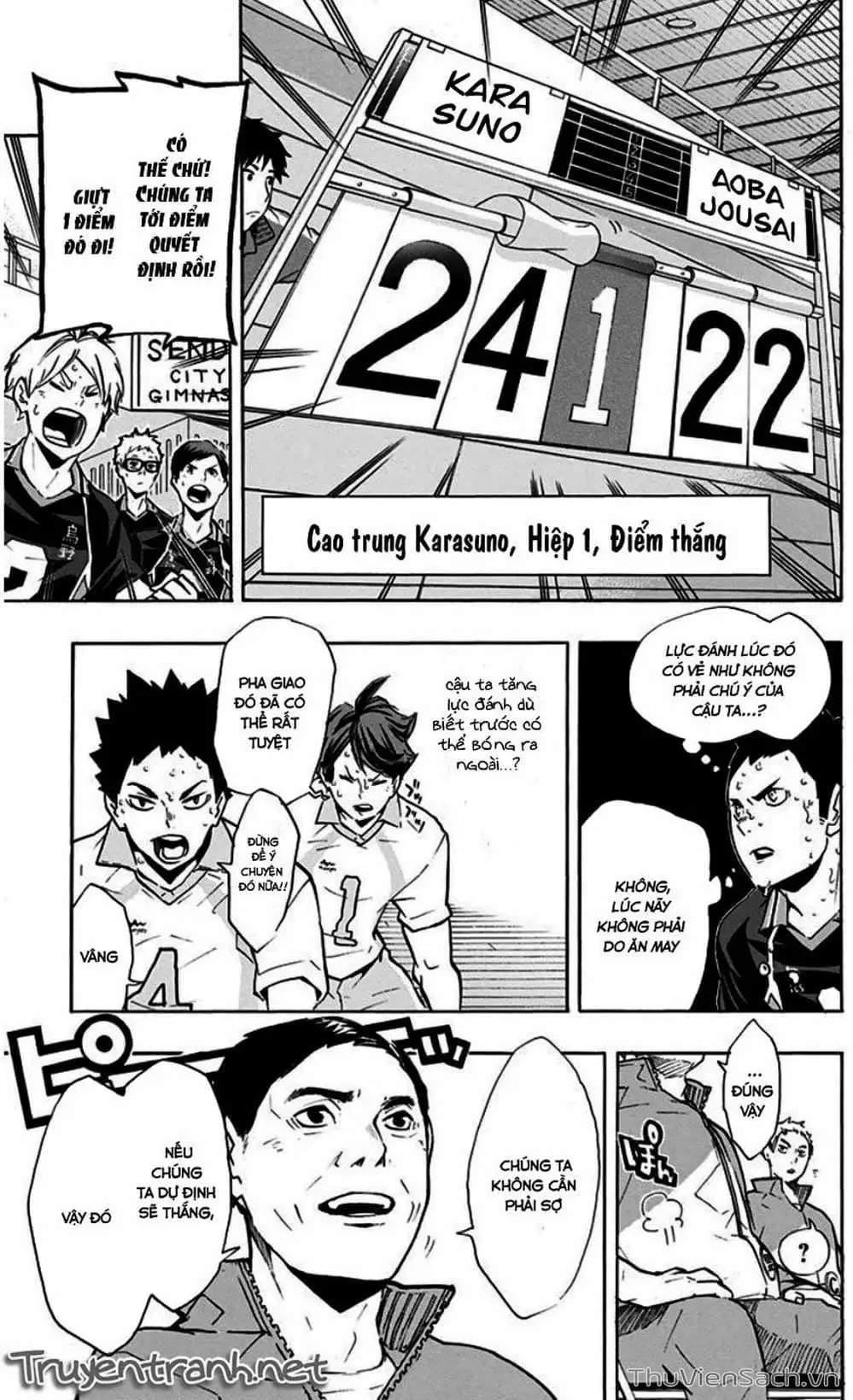 Truyện Tranh Vua Bóng Chuyền Haikyuu trang 6