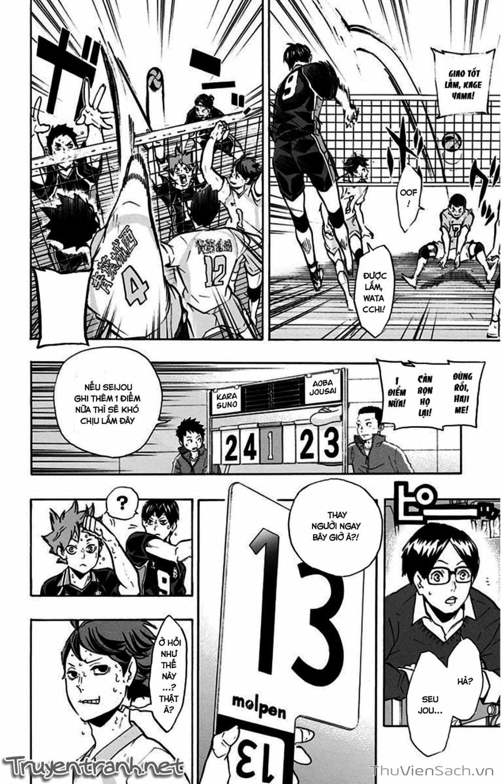 Truyện Tranh Vua Bóng Chuyền Haikyuu trang 6