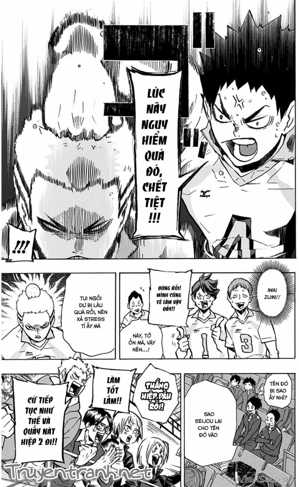 Truyện Tranh Vua Bóng Chuyền Haikyuu trang 6
