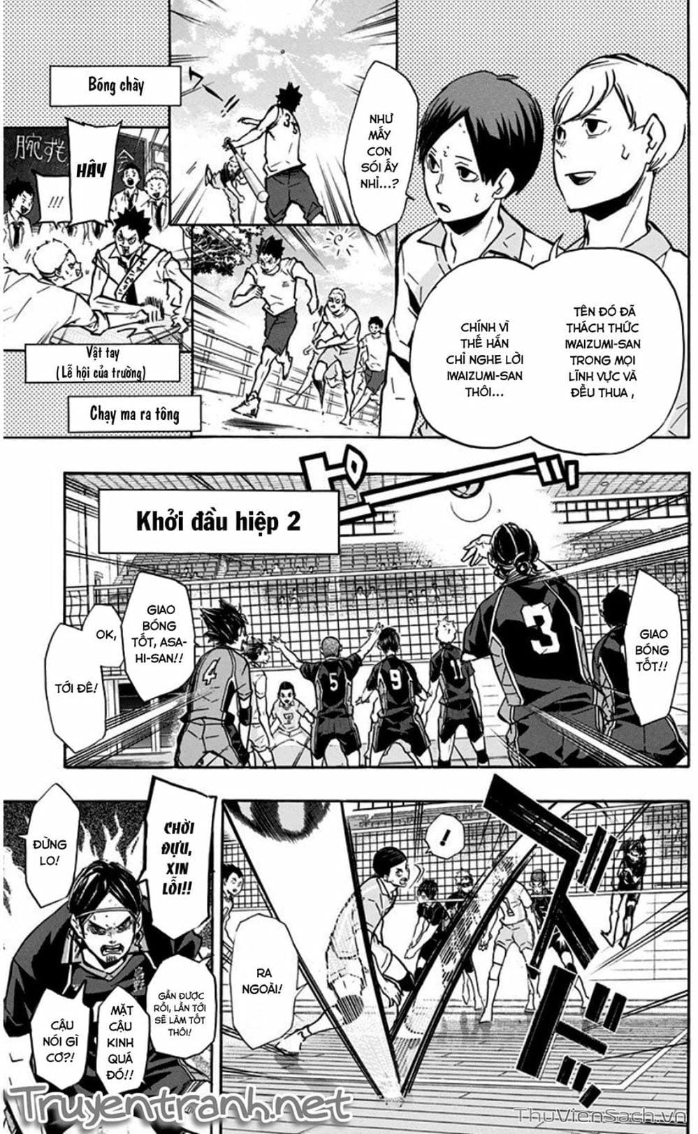 Truyện Tranh Vua Bóng Chuyền Haikyuu trang 6
