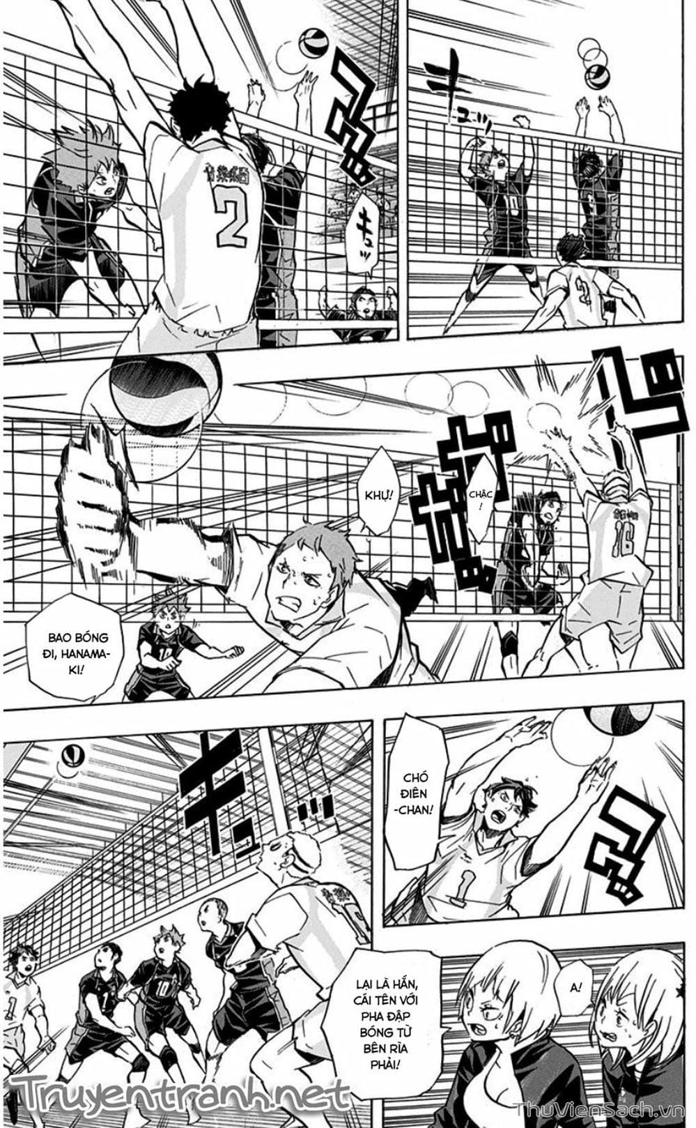Truyện Tranh Vua Bóng Chuyền Haikyuu trang 6