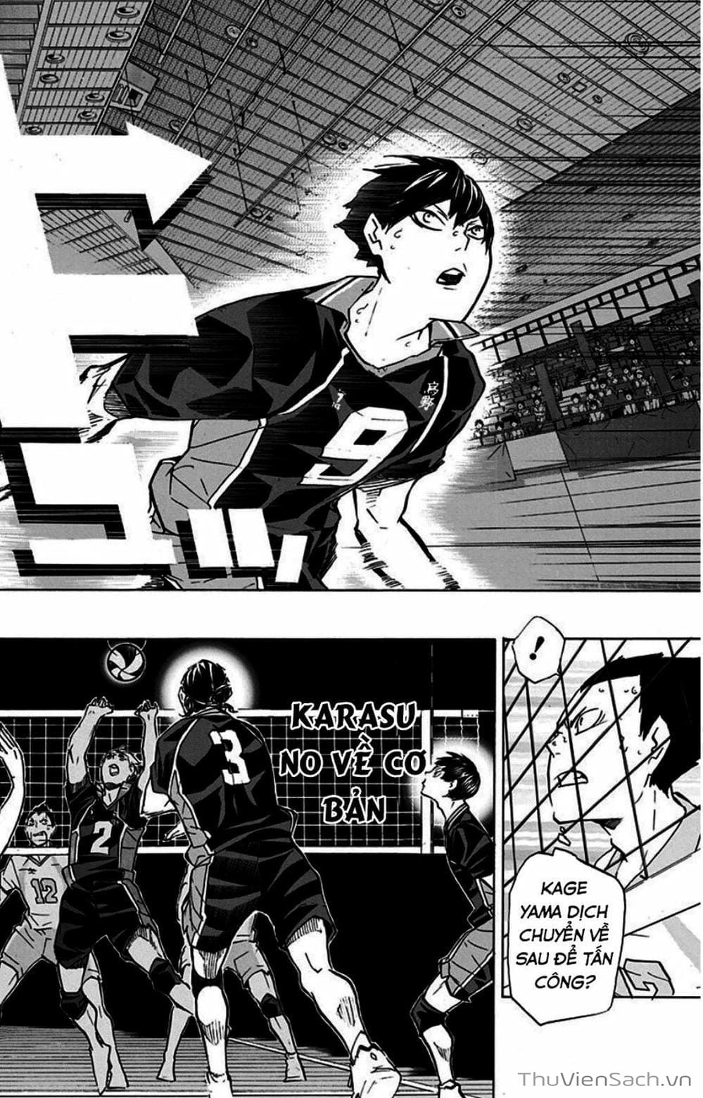 Truyện Tranh Vua Bóng Chuyền Haikyuu trang 6