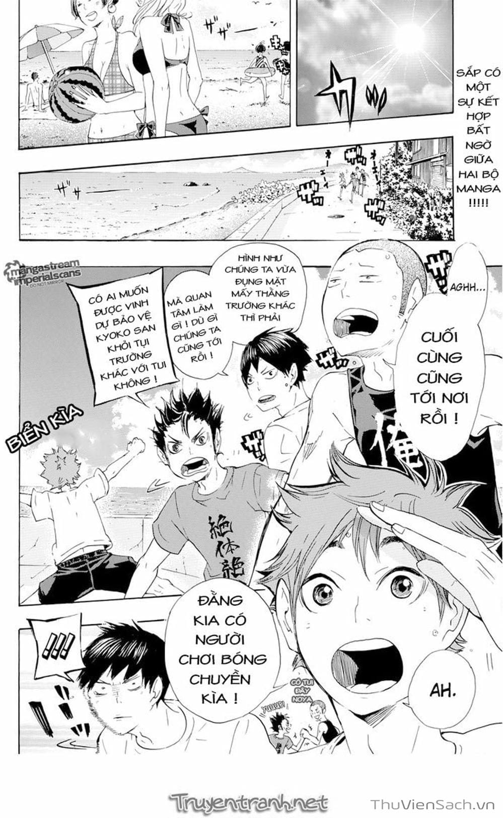 Truyện Tranh Vua Bóng Chuyền Haikyuu trang 6