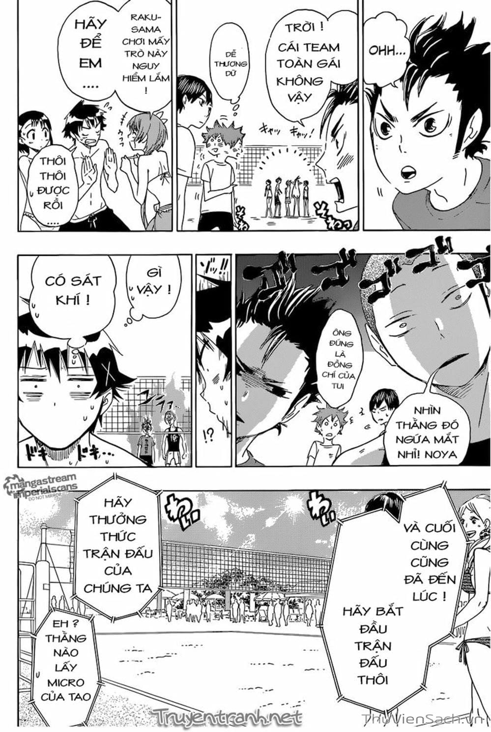 Truyện Tranh Vua Bóng Chuyền Haikyuu trang 6
