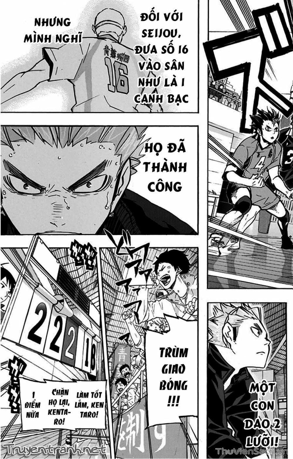 Truyện Tranh Vua Bóng Chuyền Haikyuu trang 6