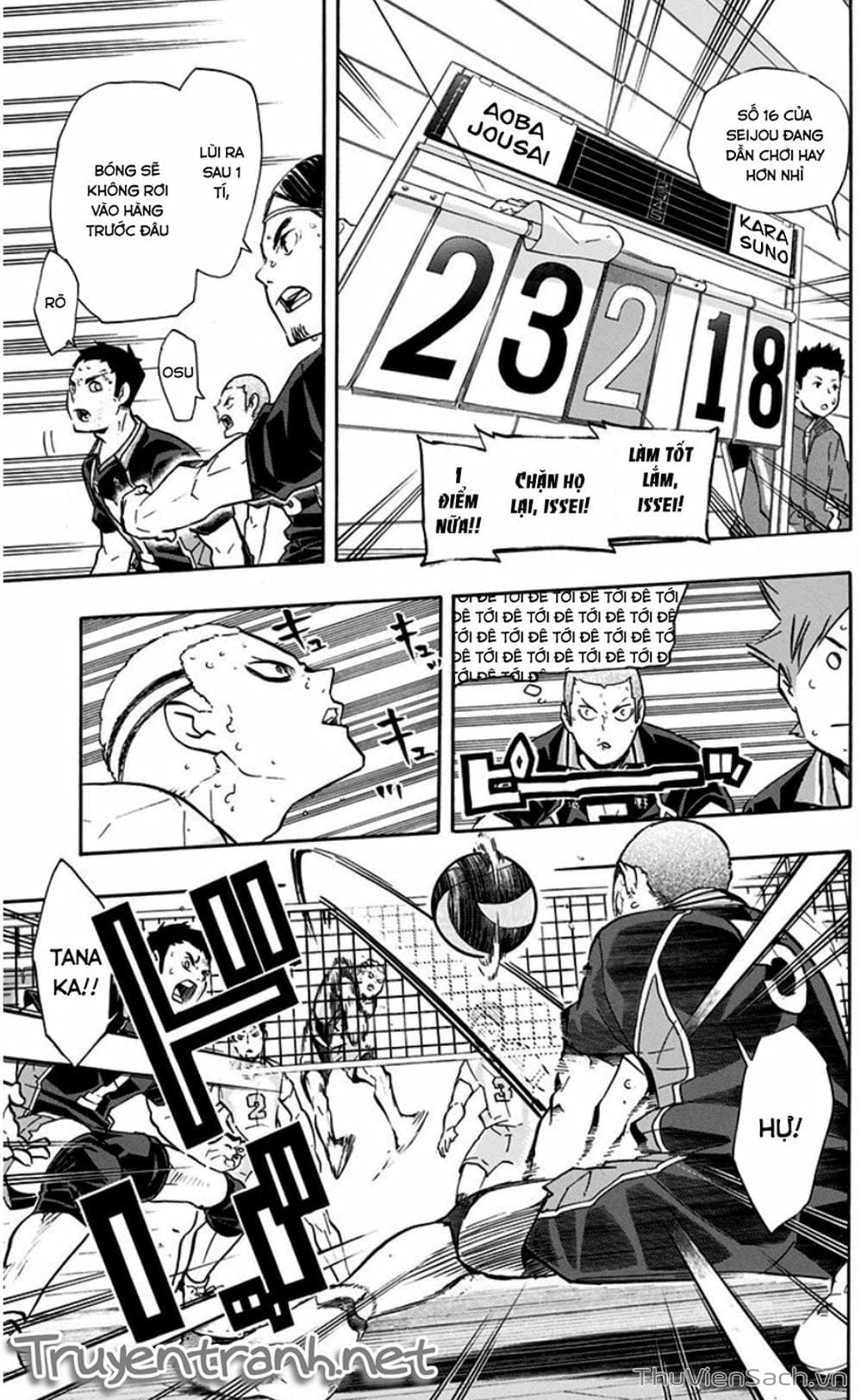 Truyện Tranh Vua Bóng Chuyền Haikyuu trang 6