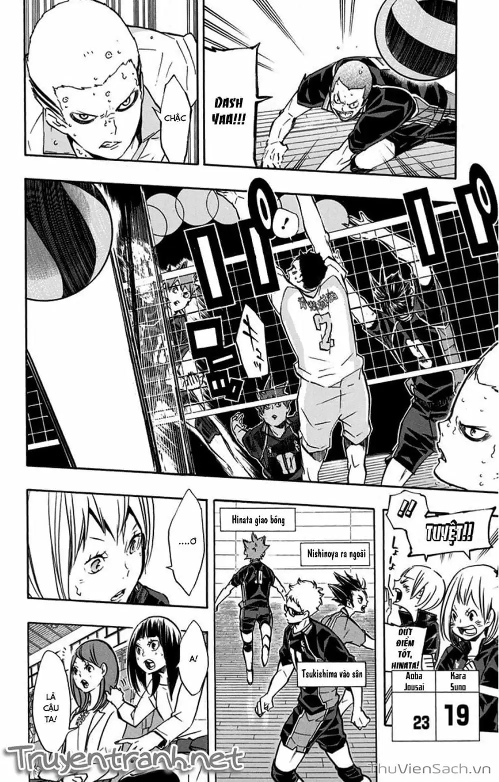 Truyện Tranh Vua Bóng Chuyền Haikyuu trang 6