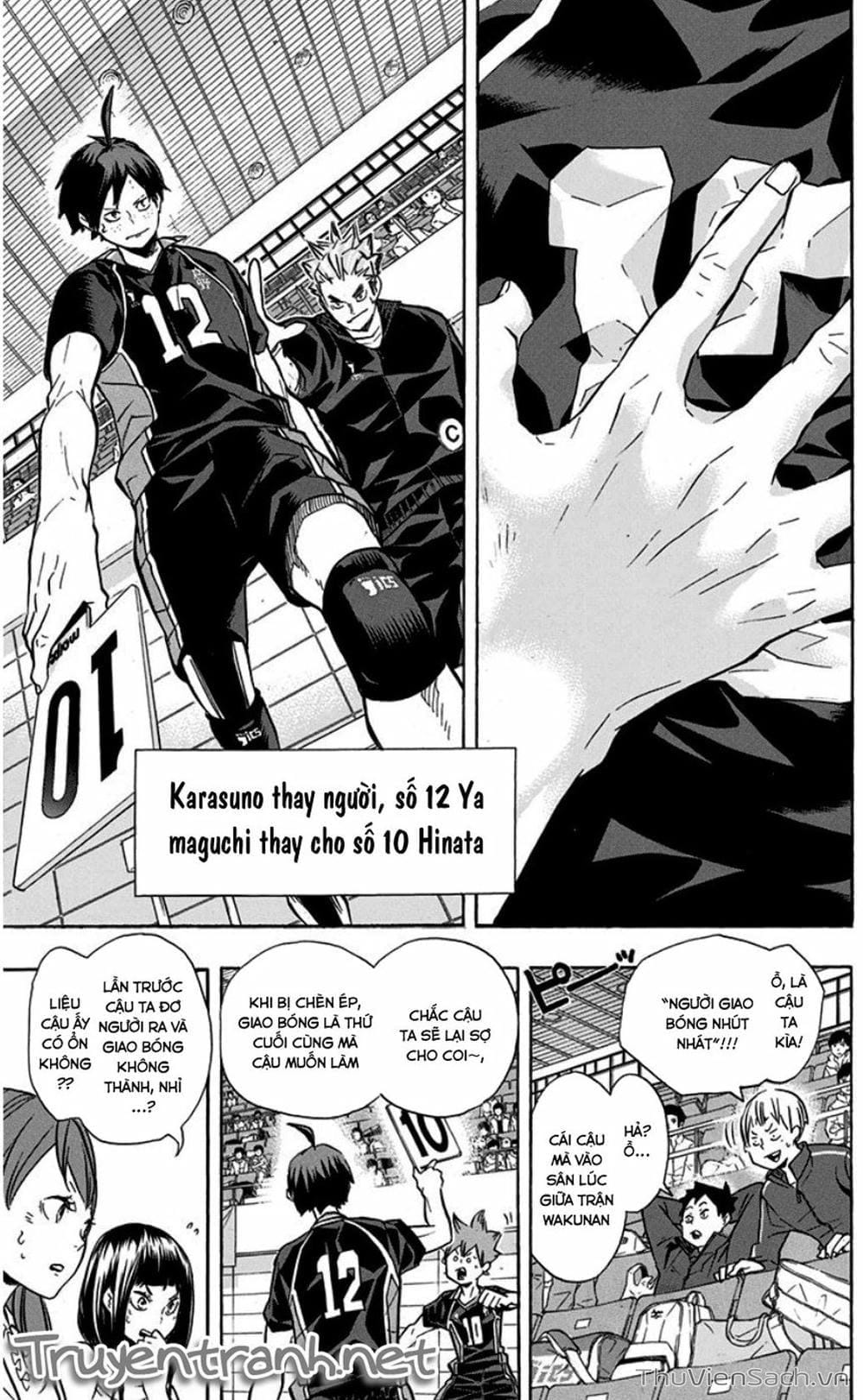 Truyện Tranh Vua Bóng Chuyền Haikyuu trang 6