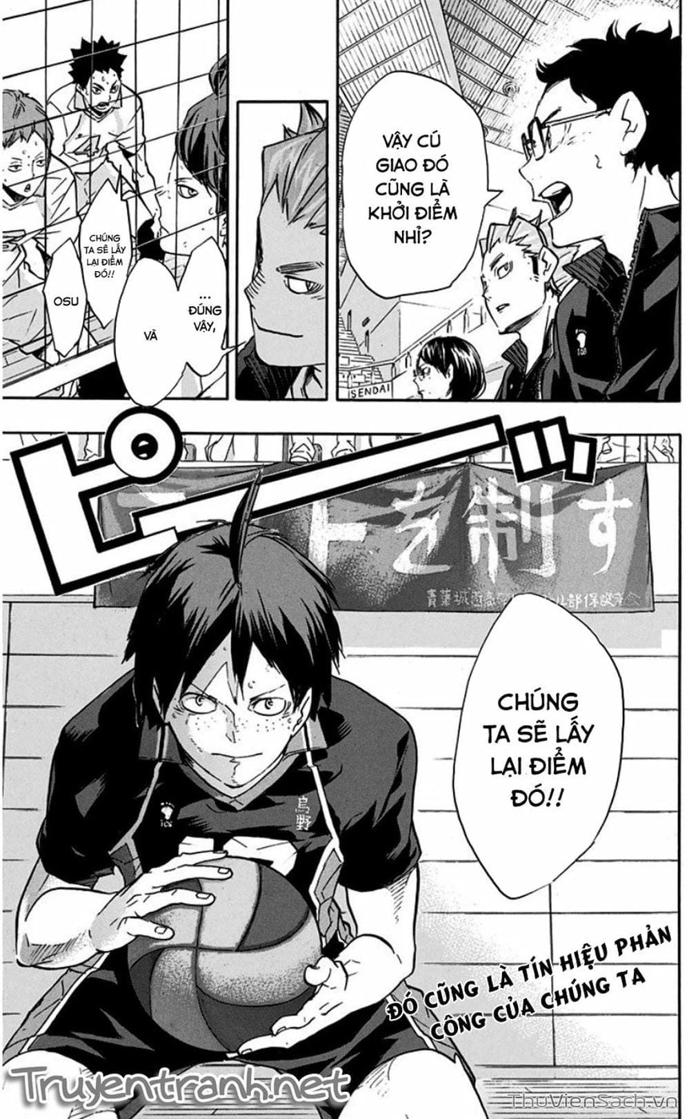 Truyện Tranh Vua Bóng Chuyền Haikyuu trang 6
