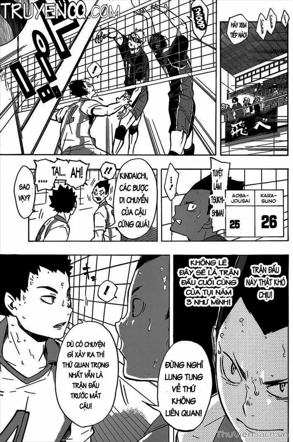 Truyện Tranh Vua Bóng Chuyền Haikyuu trang 6