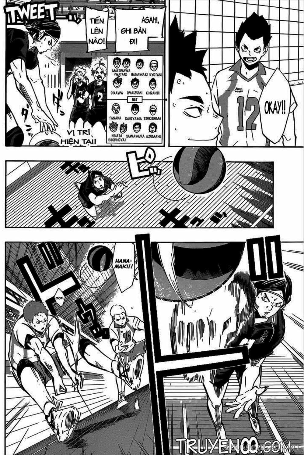 Truyện Tranh Vua Bóng Chuyền Haikyuu trang 6