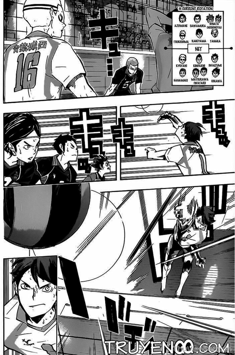 Truyện Tranh Vua Bóng Chuyền Haikyuu trang 6
