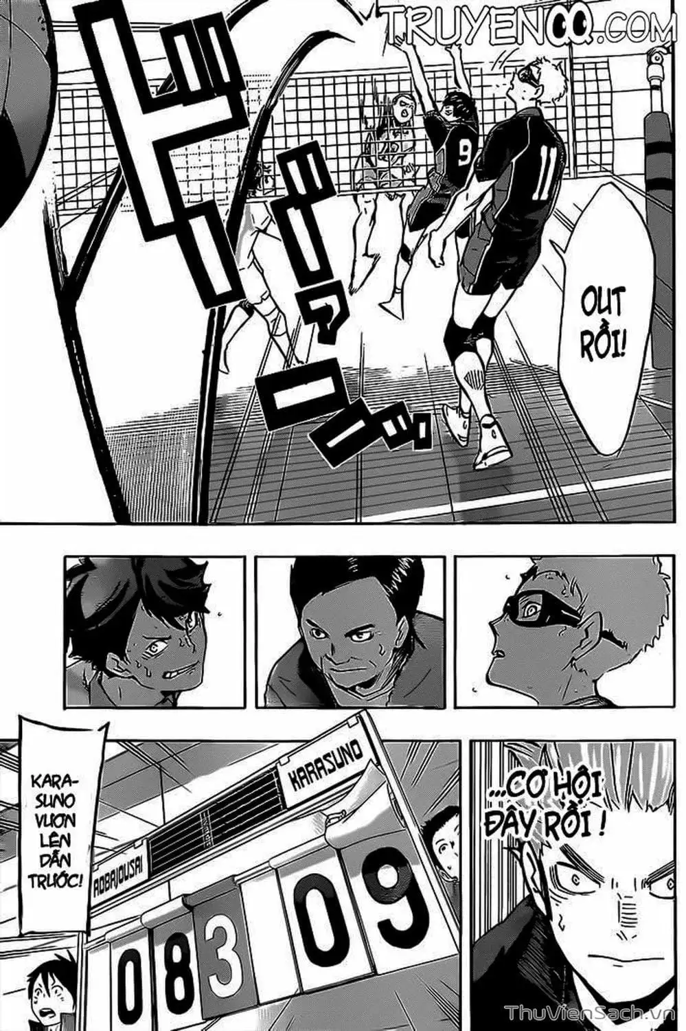 Truyện Tranh Vua Bóng Chuyền Haikyuu trang 6