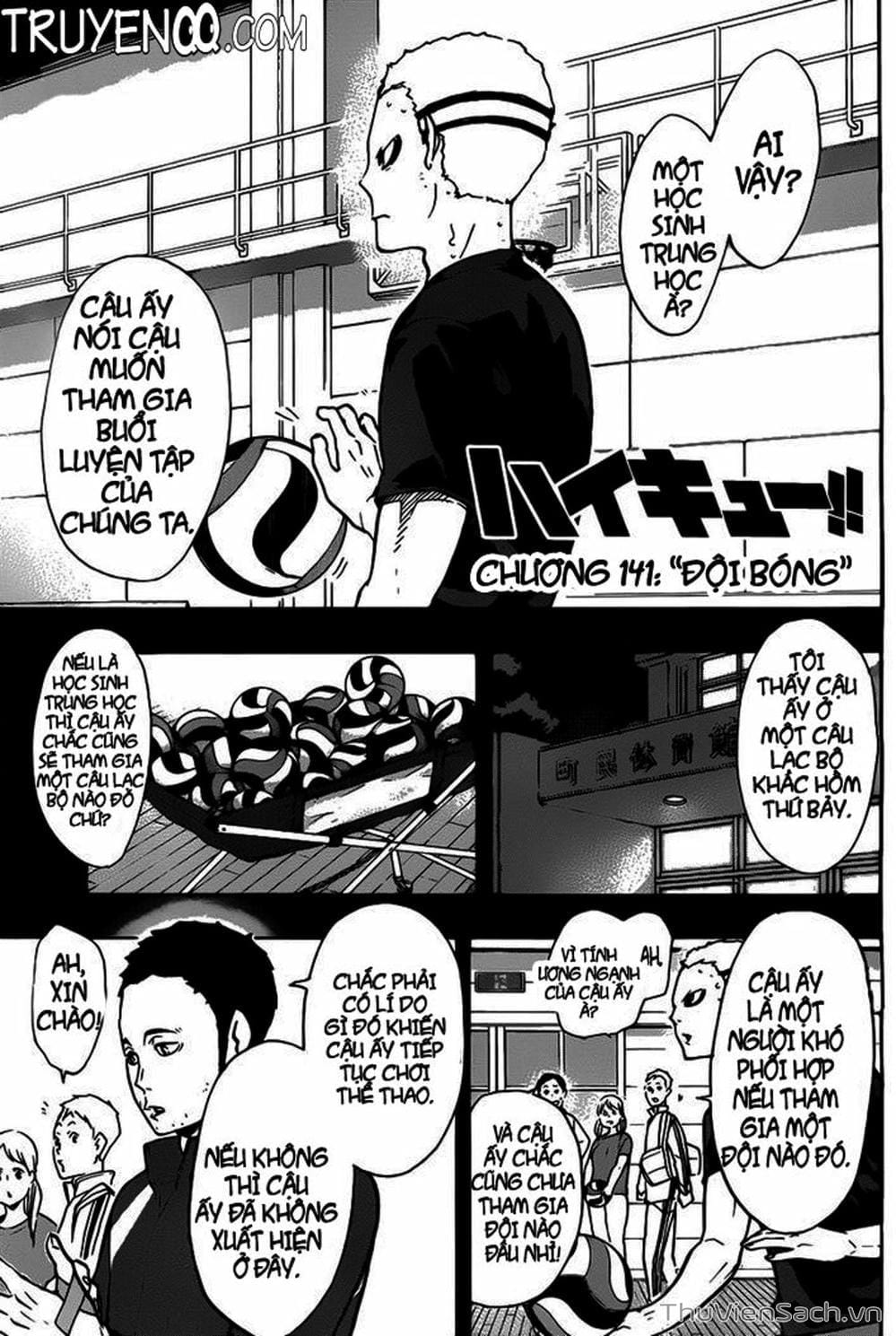 Truyện Tranh Vua Bóng Chuyền Haikyuu trang 6