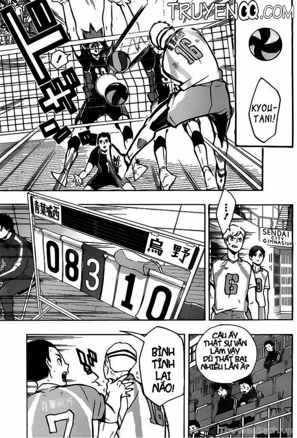 Truyện Tranh Vua Bóng Chuyền Haikyuu trang 6