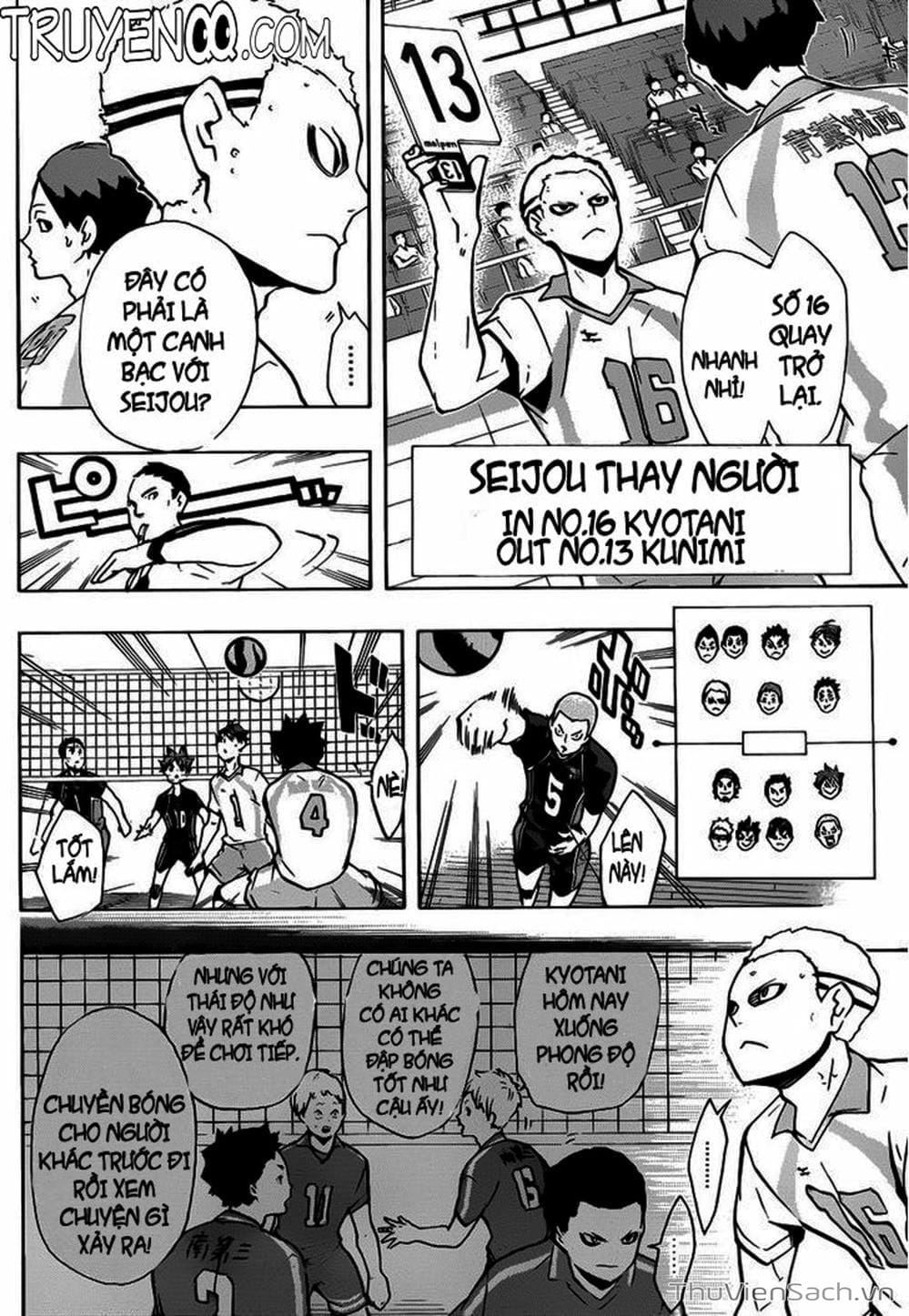 Truyện Tranh Vua Bóng Chuyền Haikyuu trang 6