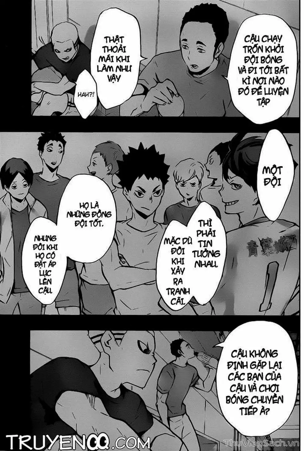 Truyện Tranh Vua Bóng Chuyền Haikyuu trang 6