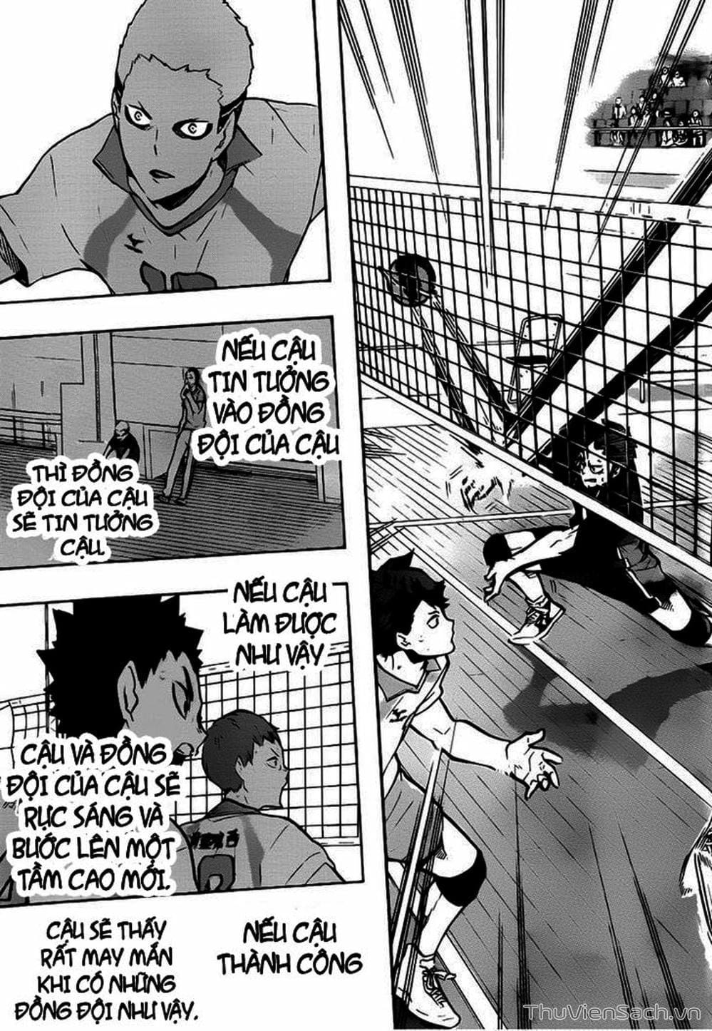 Truyện Tranh Vua Bóng Chuyền Haikyuu trang 6