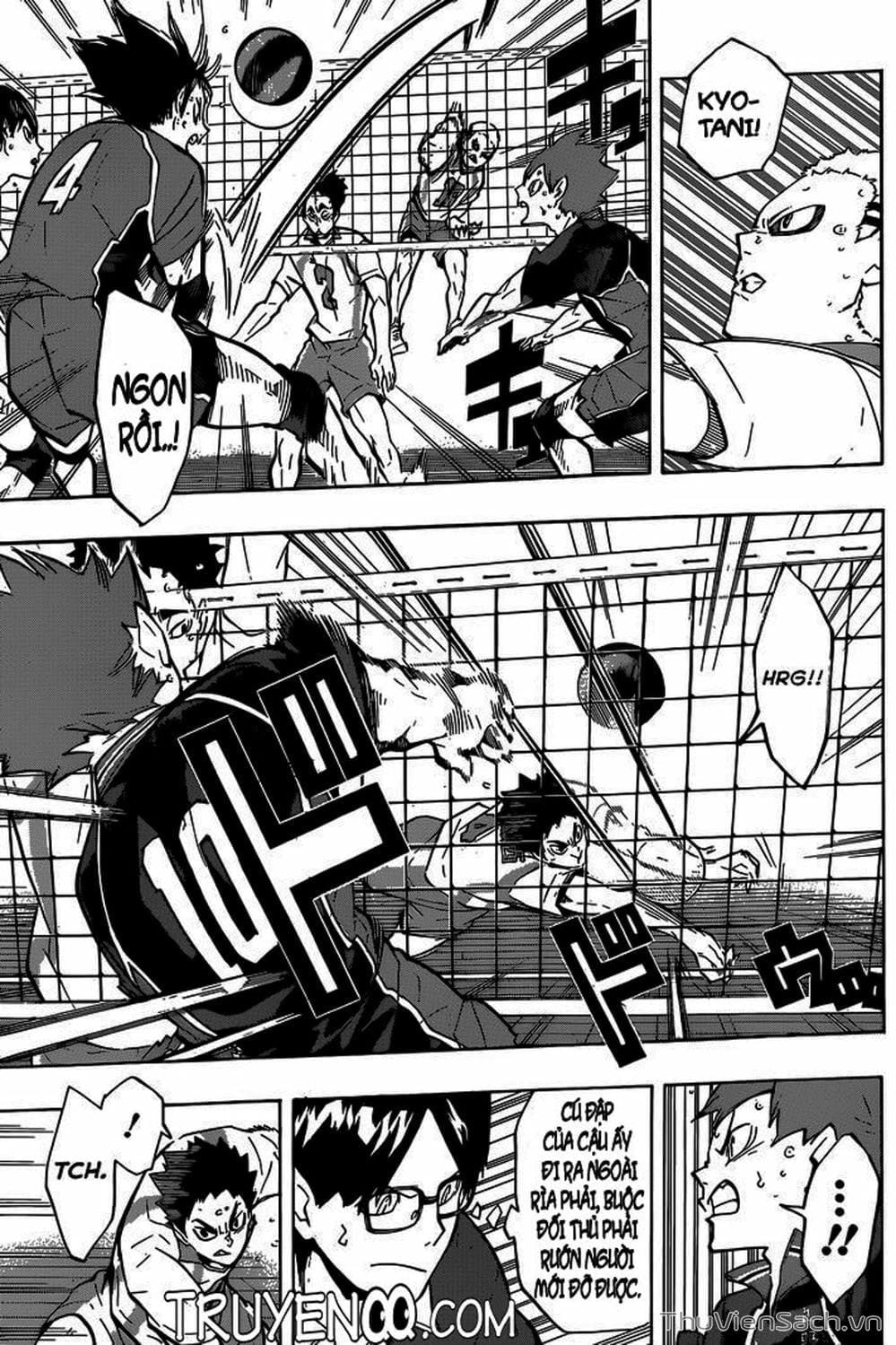 Truyện Tranh Vua Bóng Chuyền Haikyuu trang 6