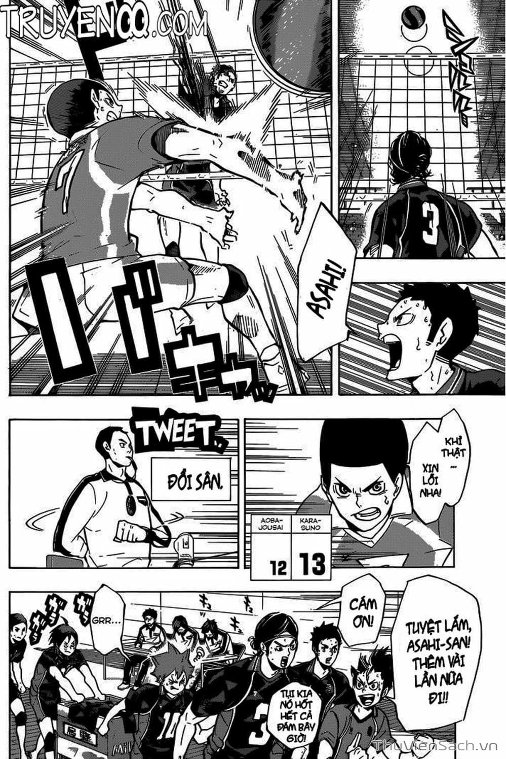 Truyện Tranh Vua Bóng Chuyền Haikyuu trang 6