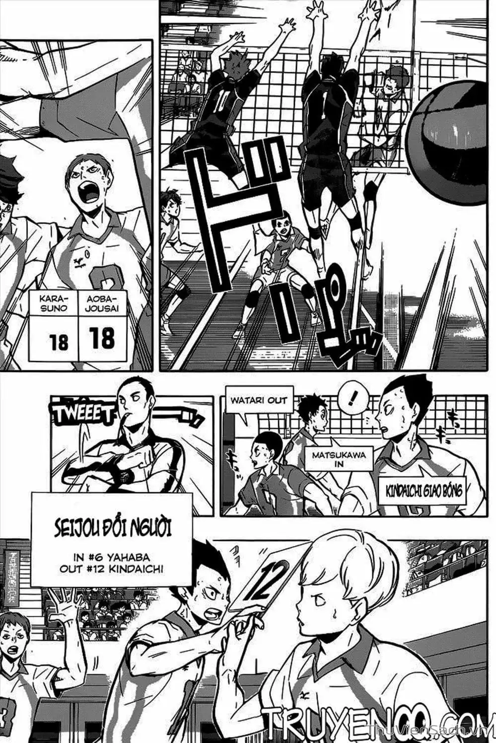 Truyện Tranh Vua Bóng Chuyền Haikyuu trang 6