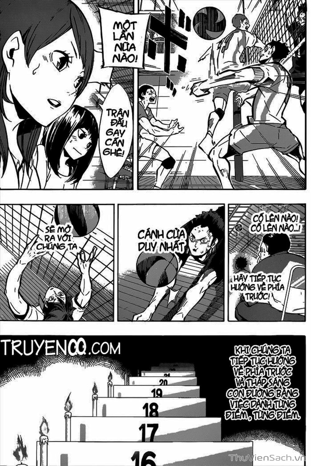 Truyện Tranh Vua Bóng Chuyền Haikyuu trang 6