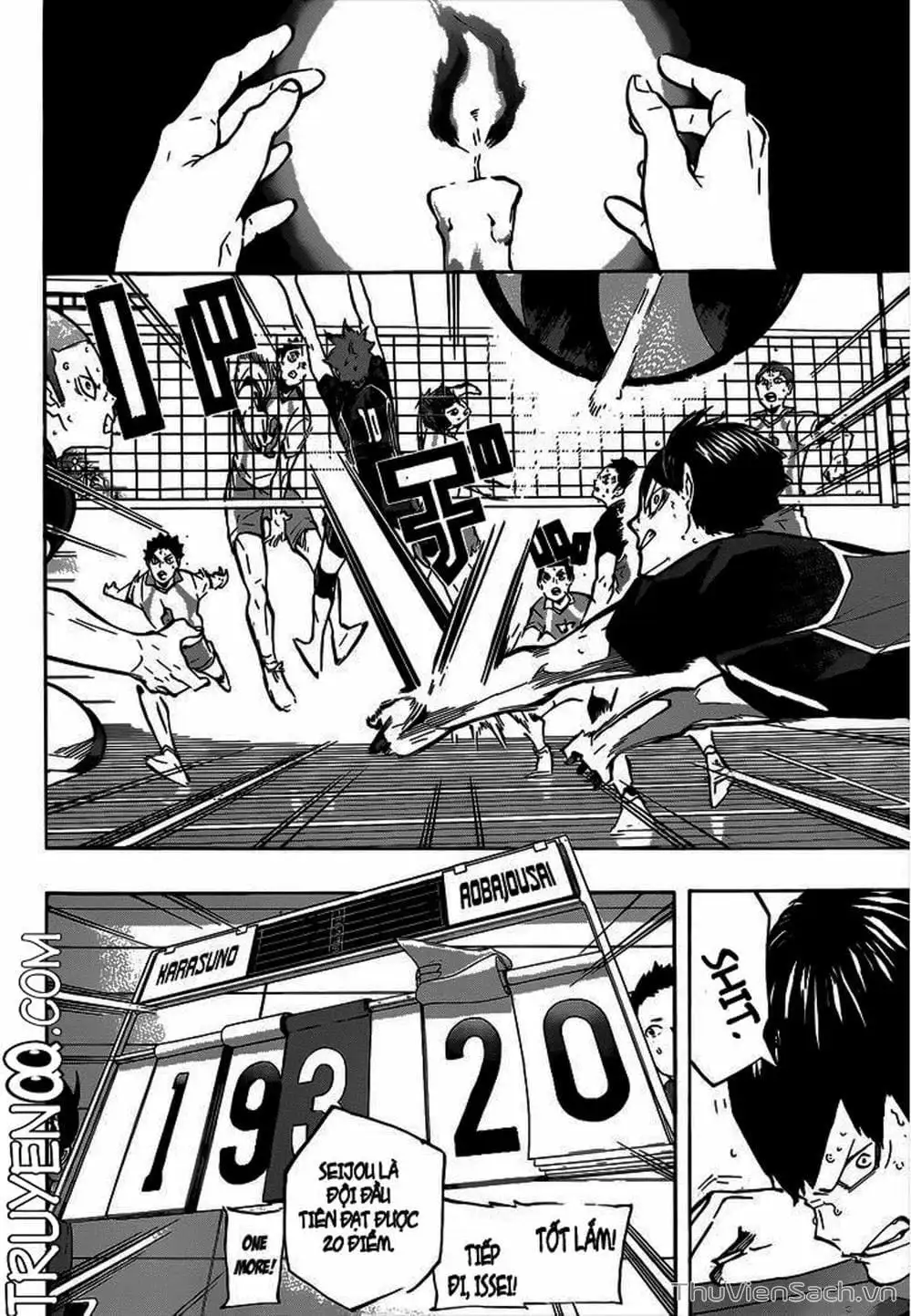 Truyện Tranh Vua Bóng Chuyền Haikyuu trang 6