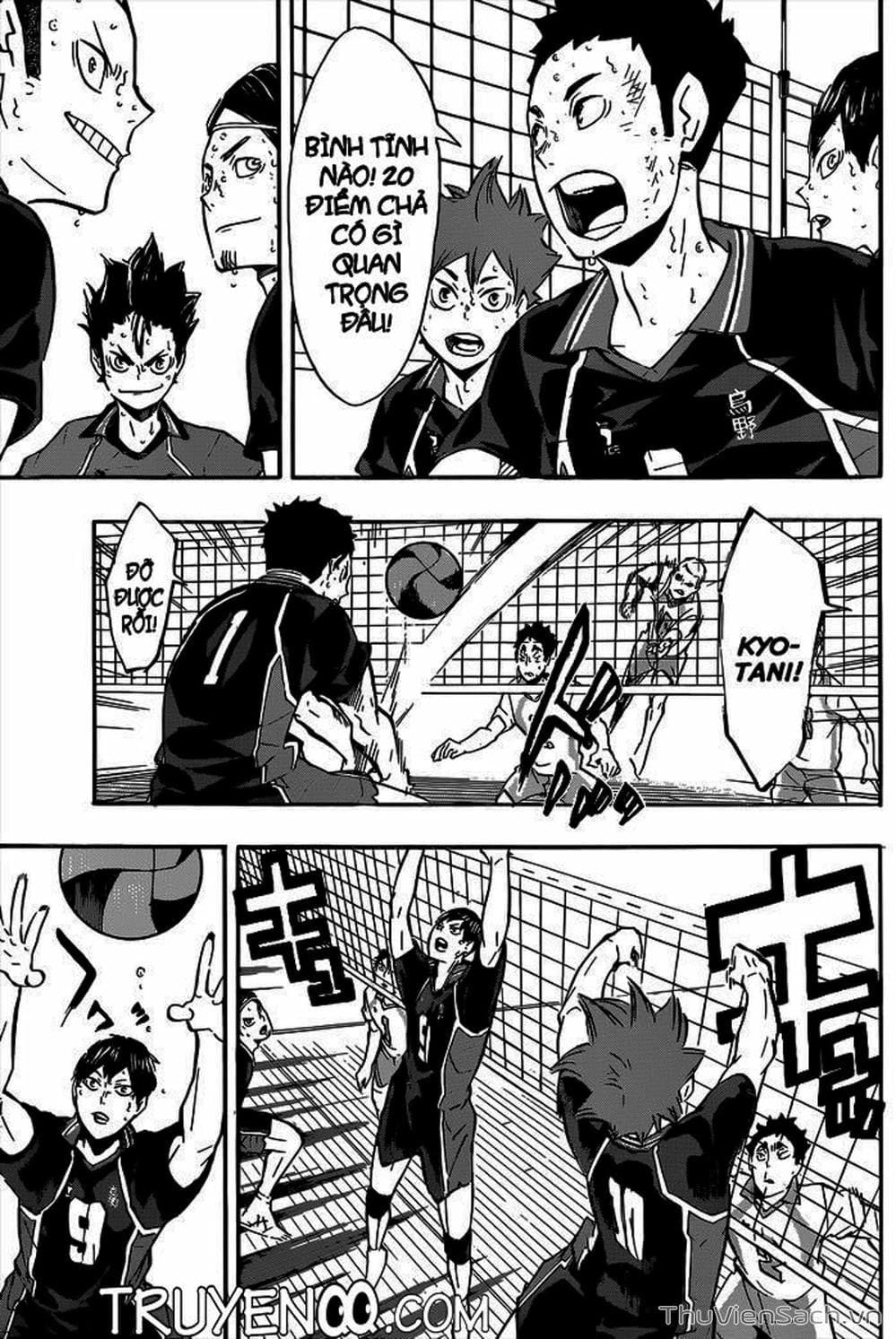 Truyện Tranh Vua Bóng Chuyền Haikyuu trang 6
