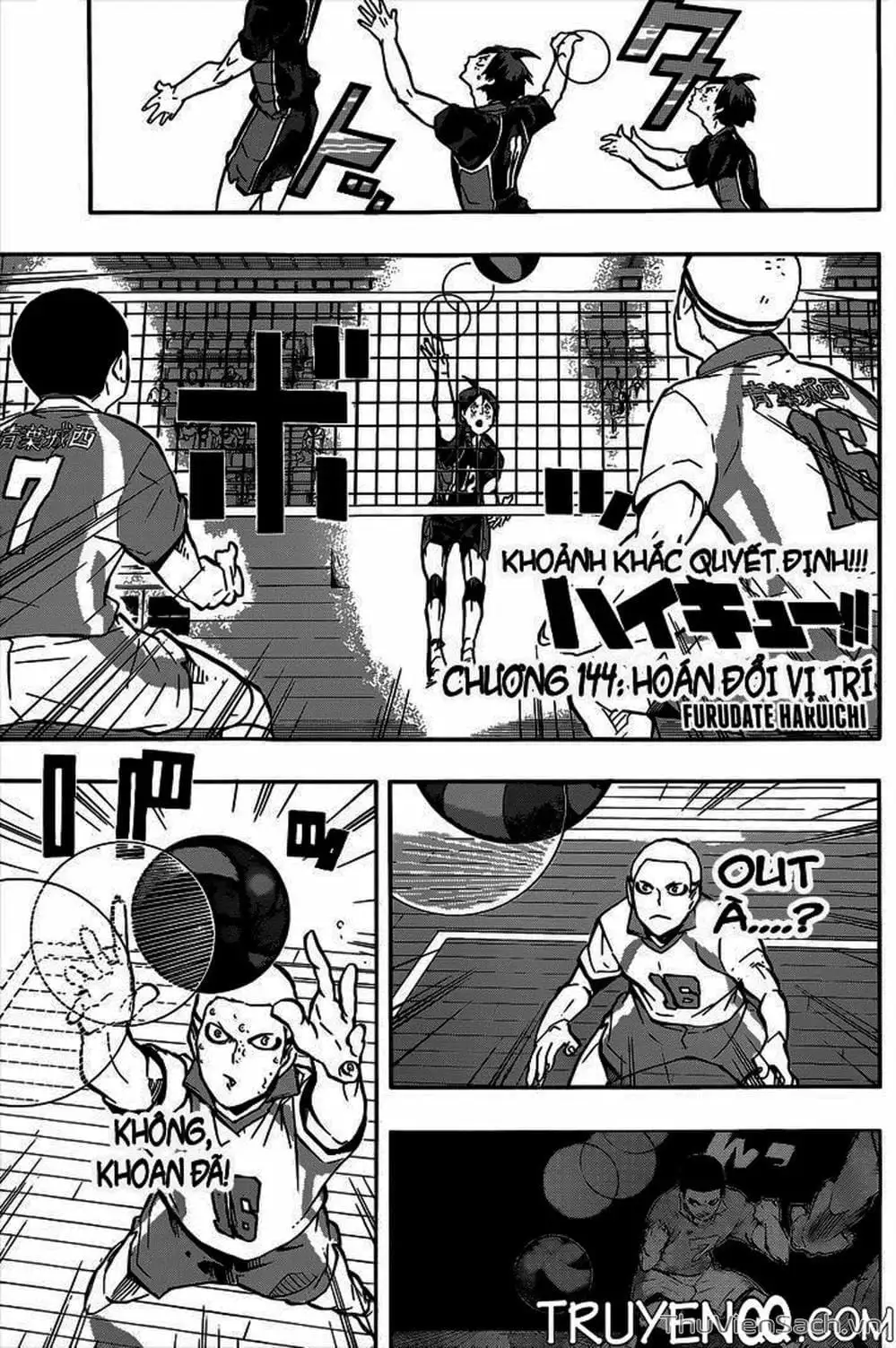 Truyện Tranh Vua Bóng Chuyền Haikyuu trang 6