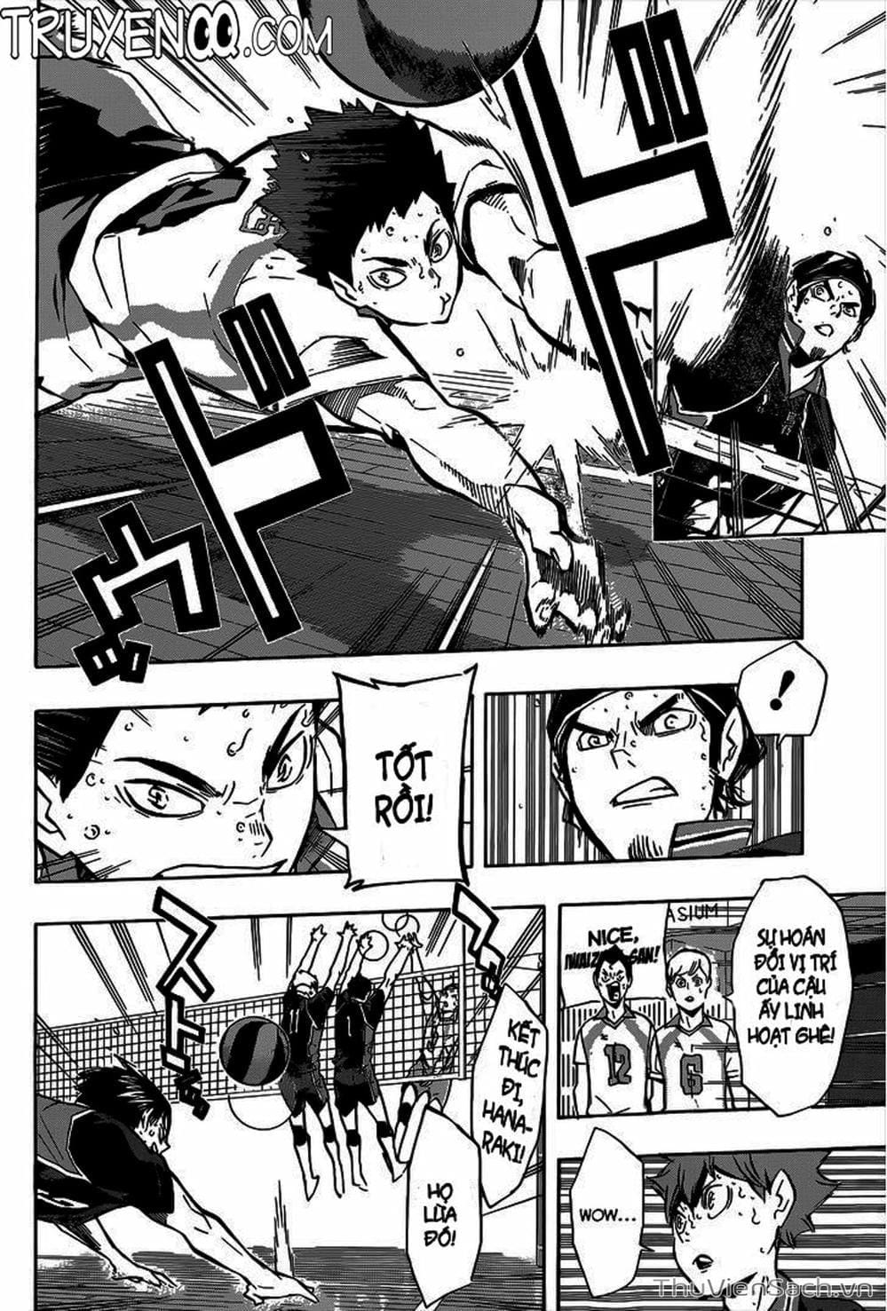Truyện Tranh Vua Bóng Chuyền Haikyuu trang 6
