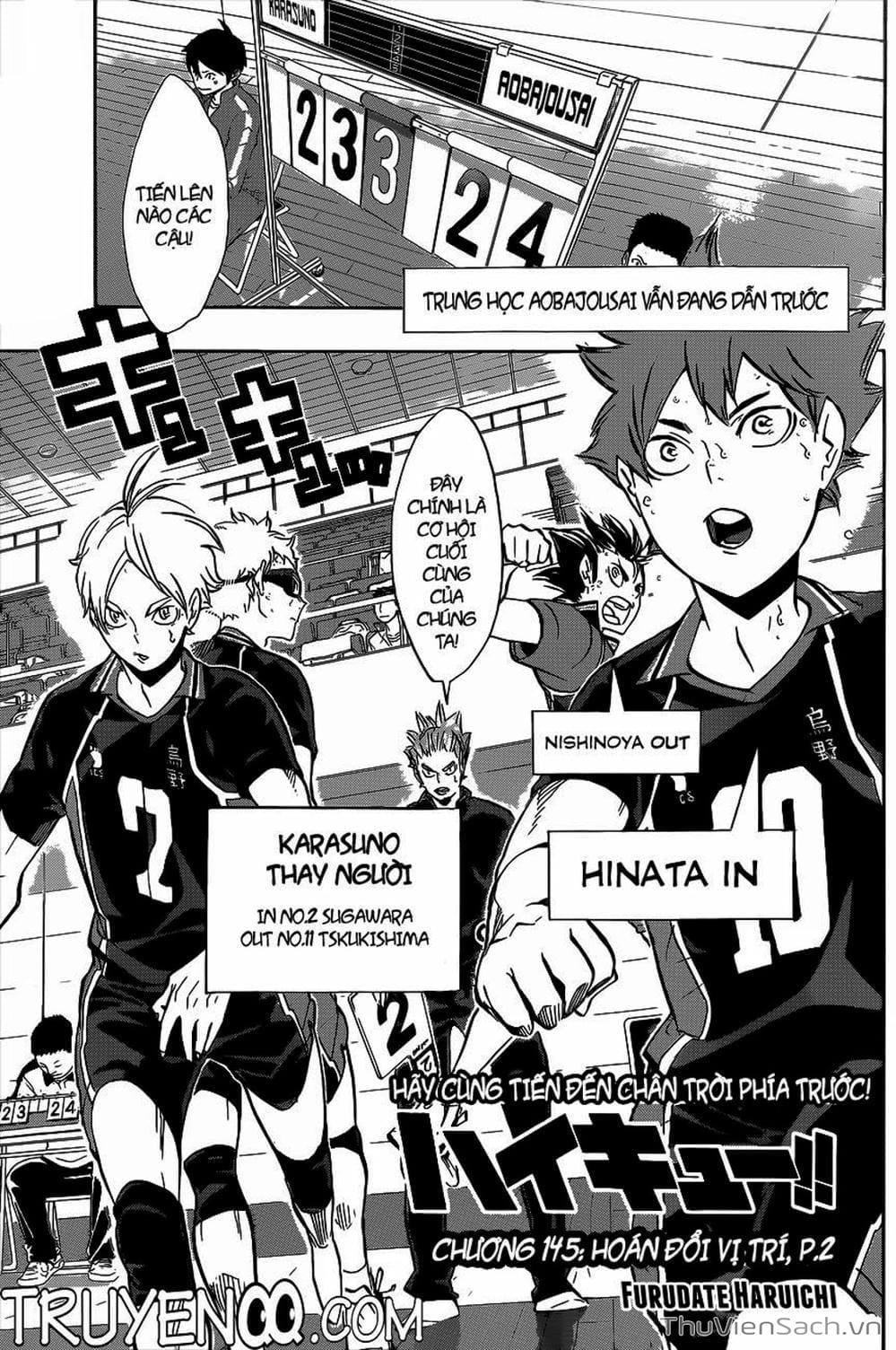 Truyện Tranh Vua Bóng Chuyền Haikyuu trang 6