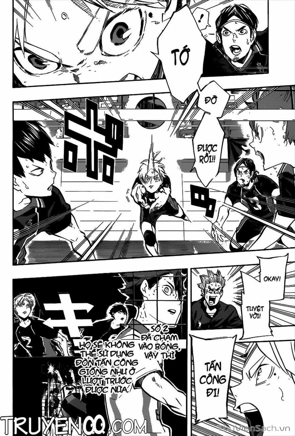 Truyện Tranh Vua Bóng Chuyền Haikyuu trang 6