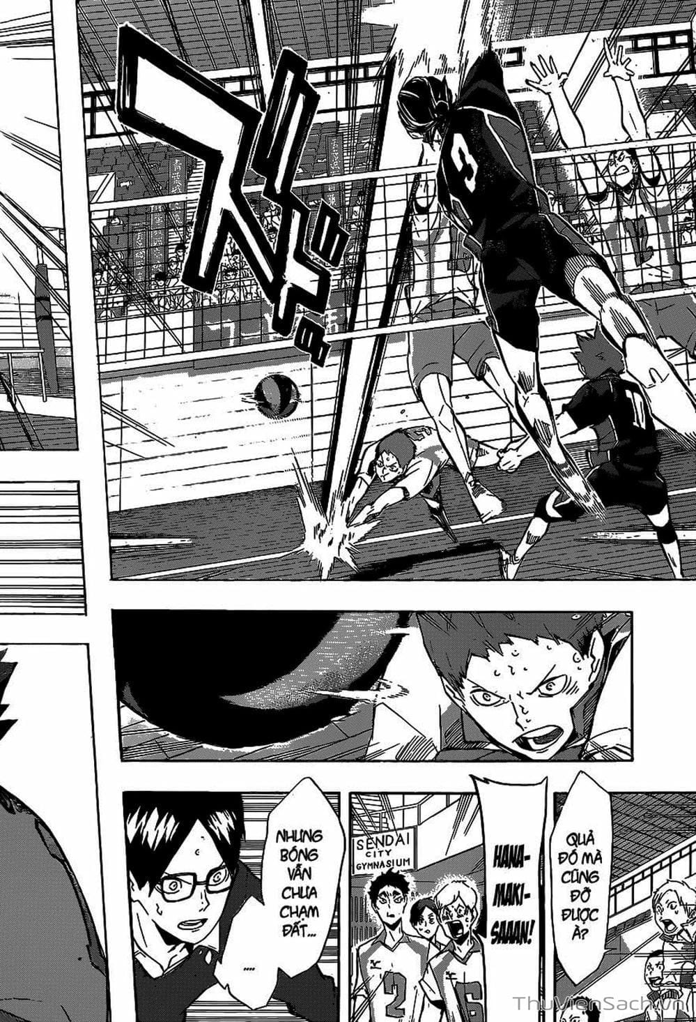 Truyện Tranh Vua Bóng Chuyền Haikyuu trang 6