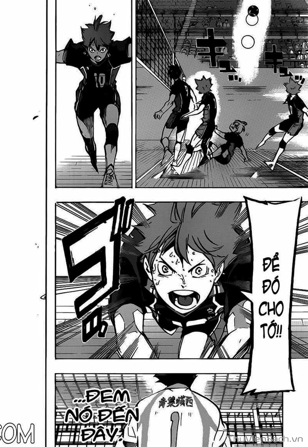 Truyện Tranh Vua Bóng Chuyền Haikyuu trang 6