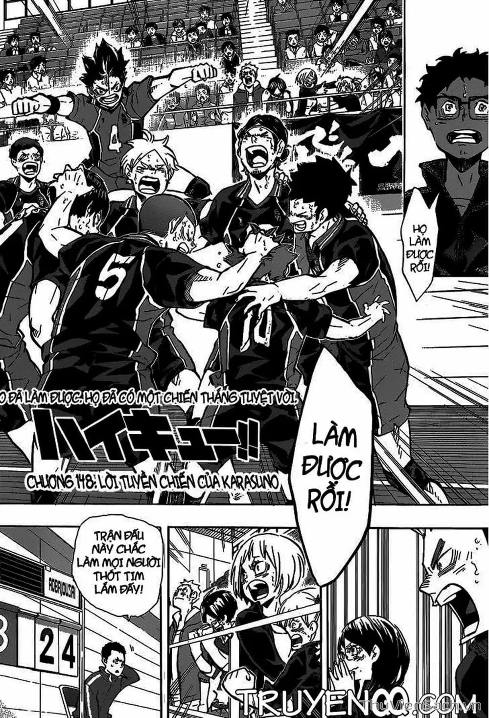 Truyện Tranh Vua Bóng Chuyền Haikyuu trang 6