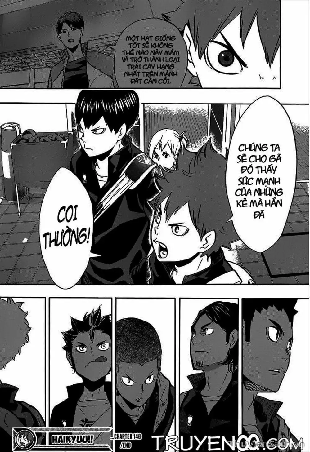 Truyện Tranh Vua Bóng Chuyền Haikyuu trang 6