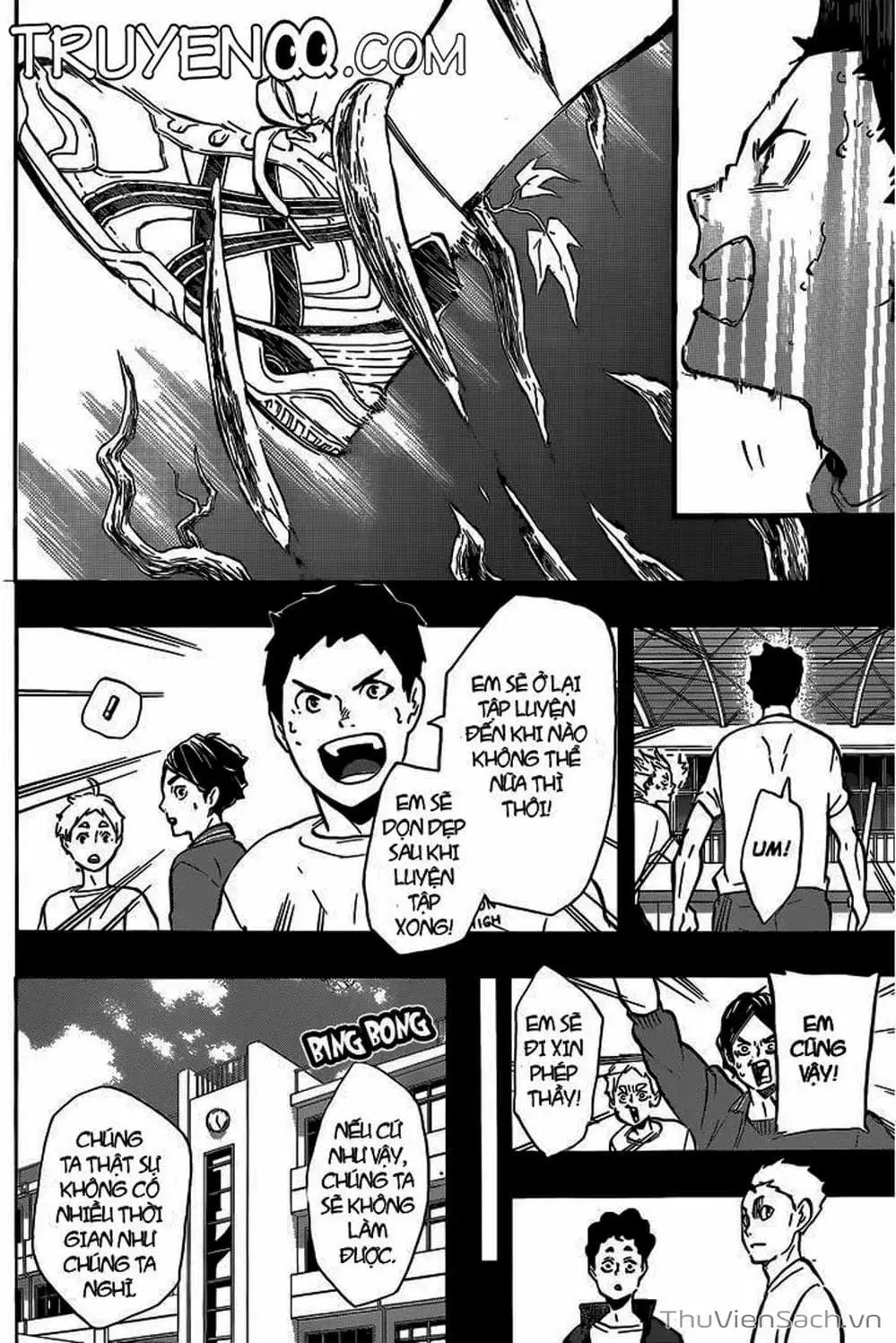 Truyện Tranh Vua Bóng Chuyền Haikyuu trang 6