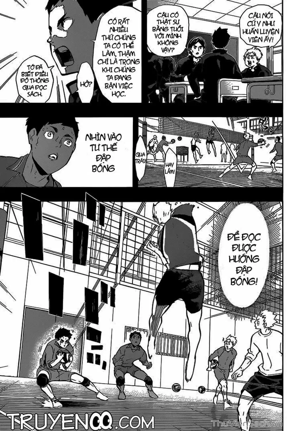 Truyện Tranh Vua Bóng Chuyền Haikyuu trang 6