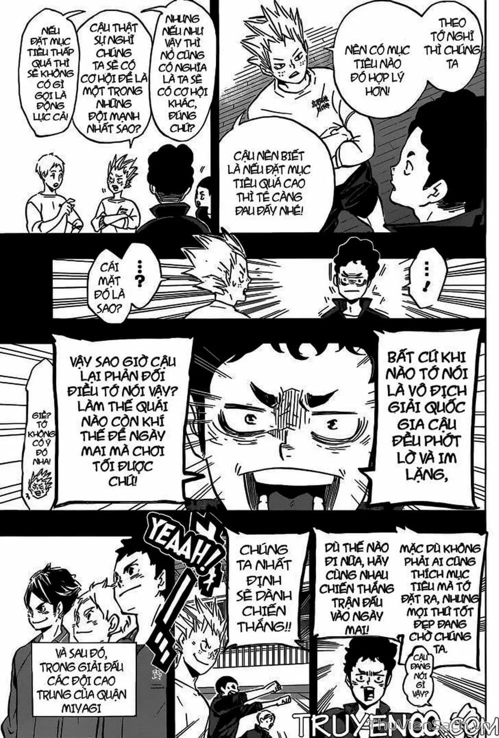 Truyện Tranh Vua Bóng Chuyền Haikyuu trang 6