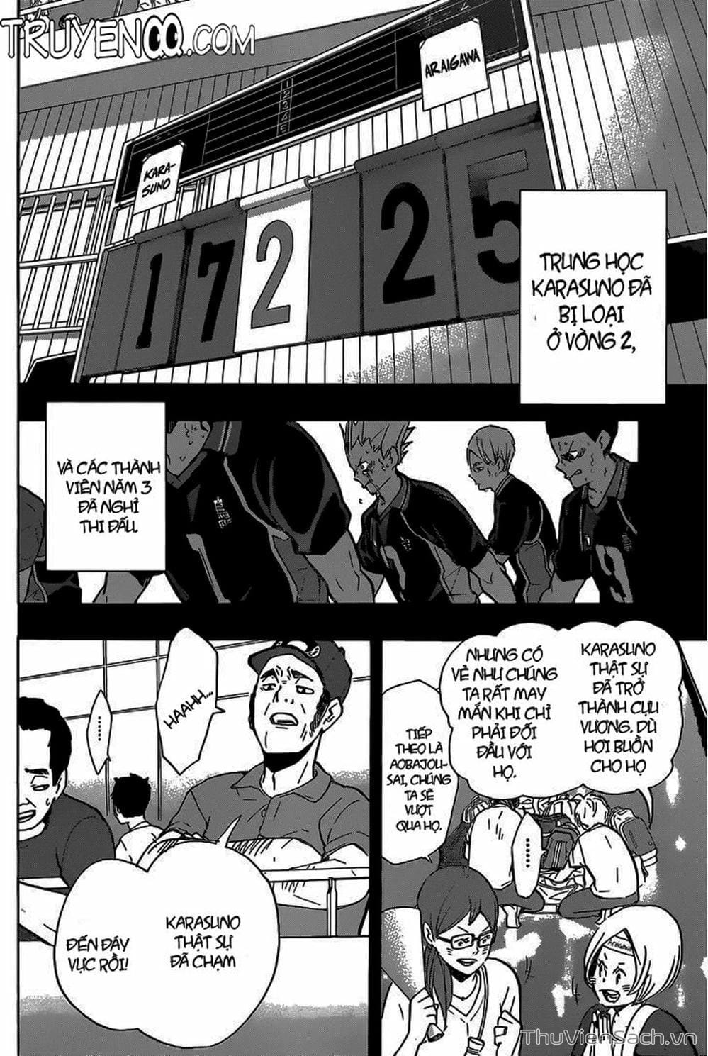 Truyện Tranh Vua Bóng Chuyền Haikyuu trang 6